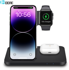 3in1 Wireless Fast Charger Dock Station